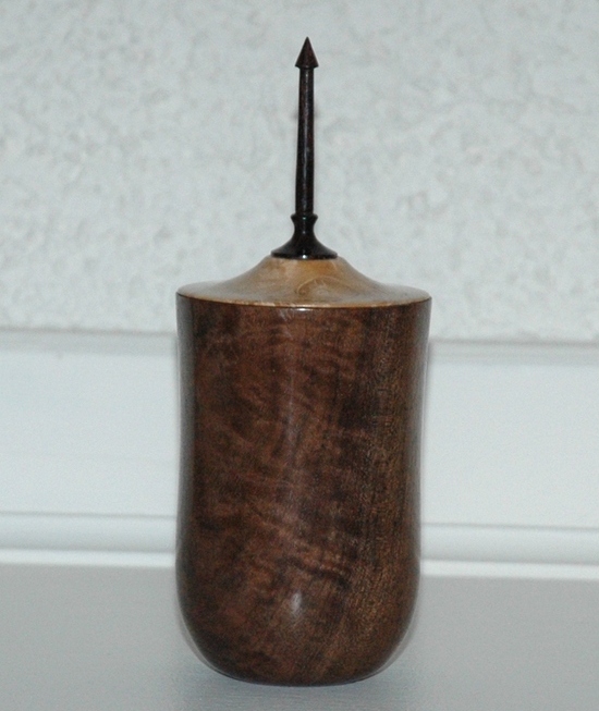 Claro Walnut Burl Keepsake Box